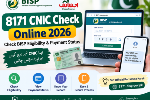 8171 CNIC Check Online 2026