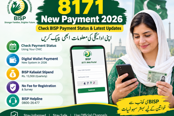 8171 new payment 2026 BISP payment status check